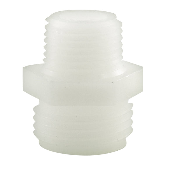 Braxton Harris Company 3/4″ MHT x 1/2″ MPT Nylon Garden Hose Adapter