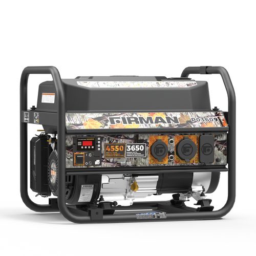 Firman Power Equipment Gas Portable Generator 4550w Recoil Start 120v (4550 W)