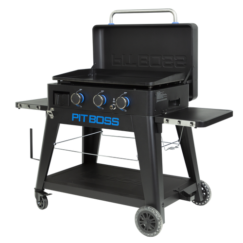 Pit Boss 3-Burner Ultimate Lift-Off Griddle, Black (Black)