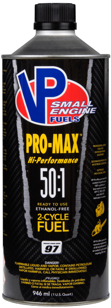 VP Racing ProMax™ 50:1 (97 Octane) Premix 2 Cycle Fuel For Small Engines 1 Qt. (1 quart)