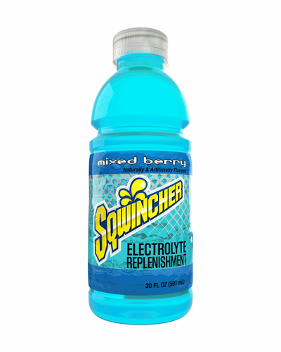 Sqwincher Ready-To-Drink Original 20 fl. oz. Mixed Berry (20 oz.)