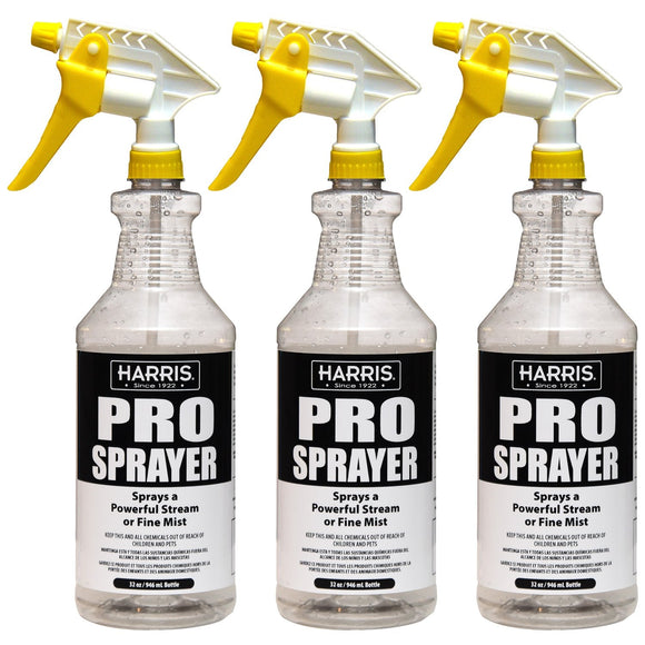 Harris Professional Spray Bottles, 3-Pack (32 fl. Oz)