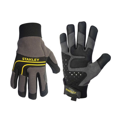 Stanley Synthetic Leather Multi-Purpose Gloves with Silicone Dotting Large (Large)