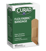 Curad Flex-Fabric Strip Bandages, .75″ x 2.5″, 40 count (.75″ x 2.5″)