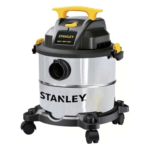 Stanley 5 gal 4 Peak MAX HP Horsepower Pro Stainless Steel Wet/Dry Vacuum (5 Gallon)