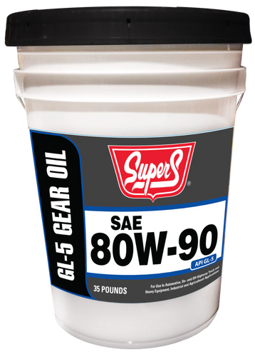 Super S SAE 80W-90 GL-5 Gear Oil 5 Gallon (5 Gallon)