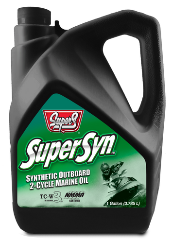 Smittys Supply Super S Supersyn Synthetic Tc-W3 2-Cycle Outboard Oil 1 Gallon (1 Gallon)