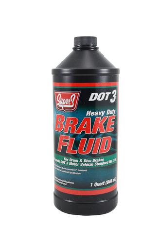 Smitty's Supply Super S DOT 3 Brake Fluid Quart