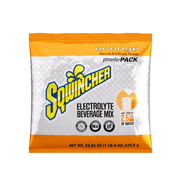 Sqwincher Powderpack Original Powder Orange 2.5 Gallon (2.5 Gallon)