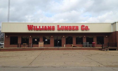 Williams Lumber store front