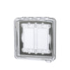 Hubbell Taymac 2-Gang Weatherproof Flip Cover Flat Clear