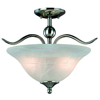 Hardware House 104289 Ceiling Fixture - Dover Series/2 light, Semi-Flush