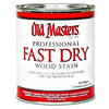 Old Masters 62104 Fast Dry Interior Wood Stain, Rich Mahogany ~ Quart