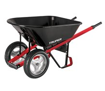 TRUPER Tru Pro Poly Wheelbarrow