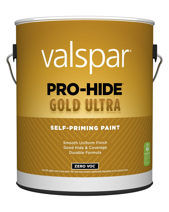 Valspar® Pro-Hide® Gold Ultra Interior Self-Priming Paint Satin 1 Gallon Pastel Base (1 Gallon, Pastel Base)