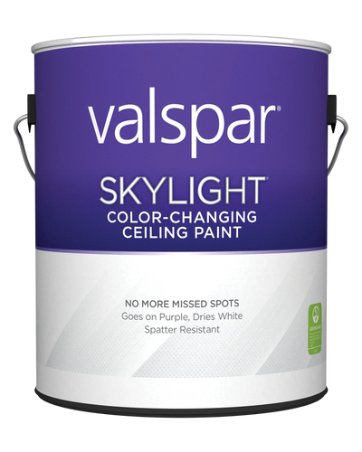 Valspar® Skylight® Color-Changing Ceiling Paint Flat 	1 Gallon Ultra White (1 Gallon, Ultra White)