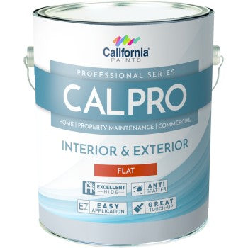 California Products  CalPro Interior/Exterior Flat Neutral Base 1 Gallon (1 Gallon)