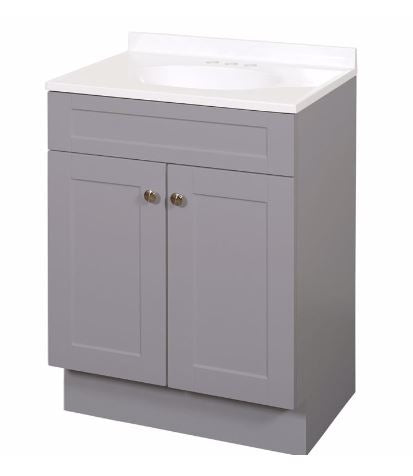 Zenna Home Shaker 2 Door Vanity Combo