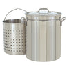 Bayou Classic 44 Quart Stainless Steel Stock Pot Kit (44 Quart)