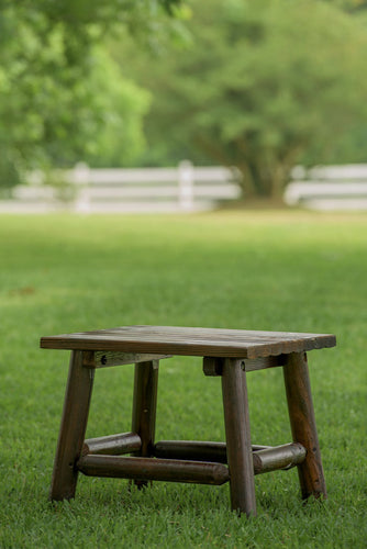 Leigh Country Char-Log End Table, Natural (Natural)