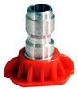 K-T Industries Red Blasting Nozzle, 0° X 4.5mm (0° X 4.5mm)