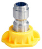 K-T Industries Yellow Chiseling Nozzle, 15° X 5.5mm (15° X 5.5mm)