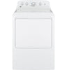 GE Appliances 7.2 cu. ft. Capacity Aluminized Alloy Drum Gas Dryer (White)