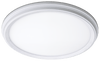 ETi Solid State Lighting 11” LowPro Decorative Flushmount, 3 CCT Color Preference® + 2000K Integrated accent/nightlight, White Finish