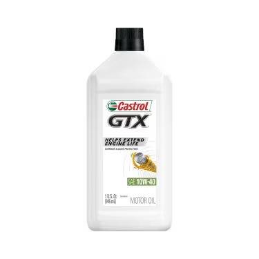 Castrol GTX 10W40 Motor Oil - 1 Quart Bottles (1 quart)