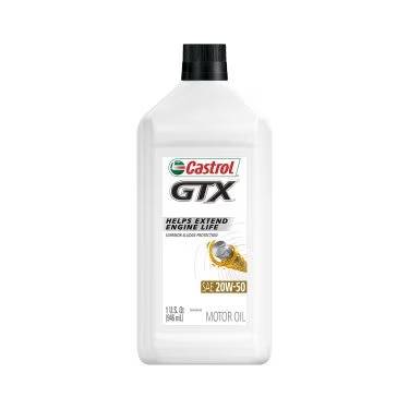 Castrol GTX 20W-50 Premium Conventional Motor Fluid 1 Quart (1 quart)