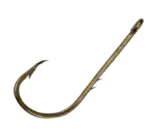 H.T. Enterprises Bronze Baitholder Packaged Hooks Size 6 (#6)