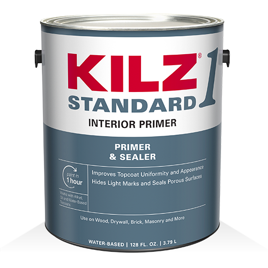 KILZ® 1 STANDARD Water-Based Primer (5 Gallon)