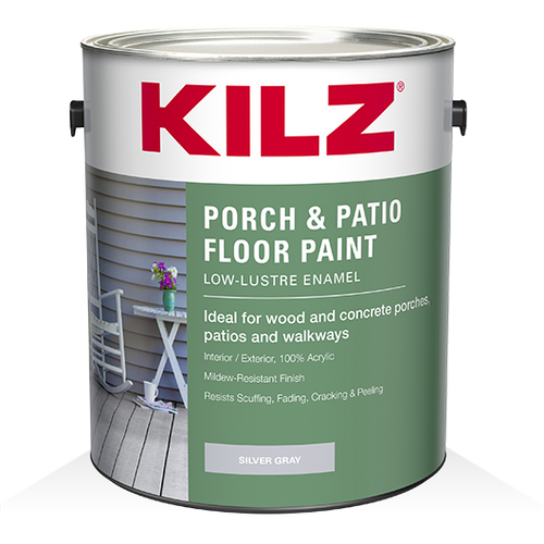 KILZ® Porch and Patio Floor Paint Slate Gray (Slate Gray)