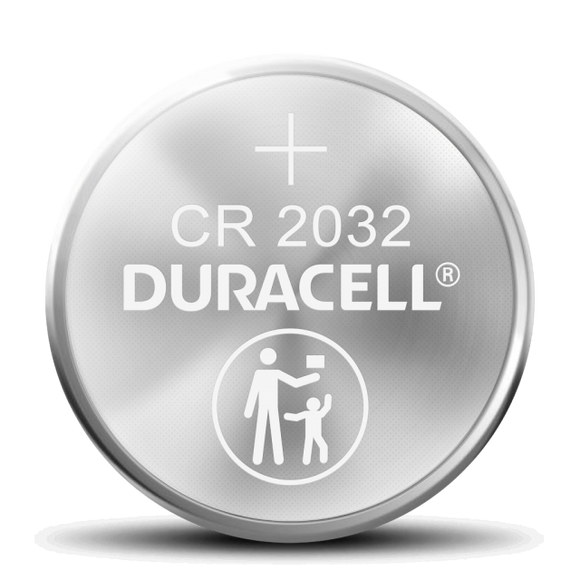 Duracell CR 2032 Lithium Coin Battery with Bitter Coating (CR 2032 2 Pk)