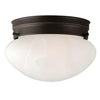 Design House Millbridge Dome Ceiling Light in Oil-Rubbed Bronze 5-Inch by 7-7/8-Inch