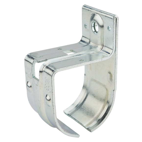 National Hardware Single Round Rail Bracket (Zinc Plated)