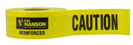 C.H Hanson Barricade Tape-CAUTION 500'x3