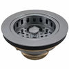Keeney Polished Chrome Kitchen Sink Drain 4-1/2-in