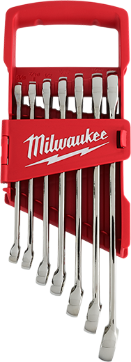 Milwaukee 7pc Combination Wrench Set - SAE