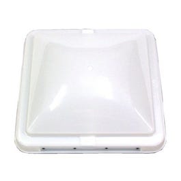 RV Vent Cover, White Plastic
