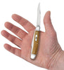 Case Knives Smooth Antique Bone Medium Stockman