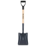 Truper 31176 Green Built, Square Point Shovel, 28