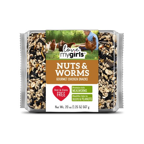 Love My Girls Nuts & Worms  Seed Cake
