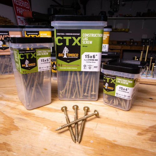 Big Timber CTX Construction Lag Screw