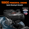 Senix 21 140cc Gas Self Propelled Lawn Mower, 3-in-1