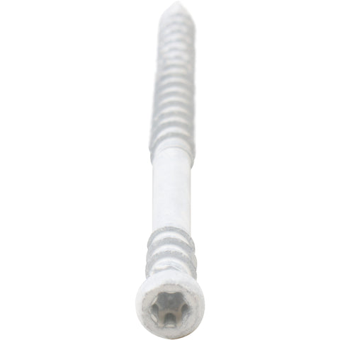 K9 Fasteners Greyhound Reverse Thread Trim White