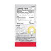 Satco S11457 13A19/LED/850/120V/D/4PK