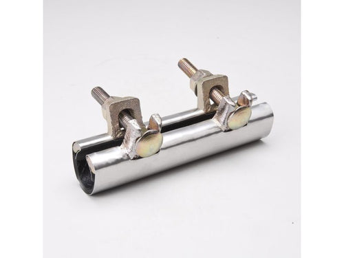B & K Industries Stainless Steel 1-1/2-in x 6-in Repair Clamp