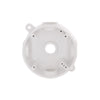 Hubbell Round Weatherproof Box, Five 1/2 or 3/4 in. Threaded Outlets, White