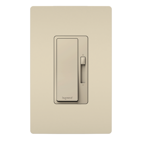 Legrand Pass & Seymour radiant® LED Advanced 150W Single Pole 3-Way Dimmer, Light Almond